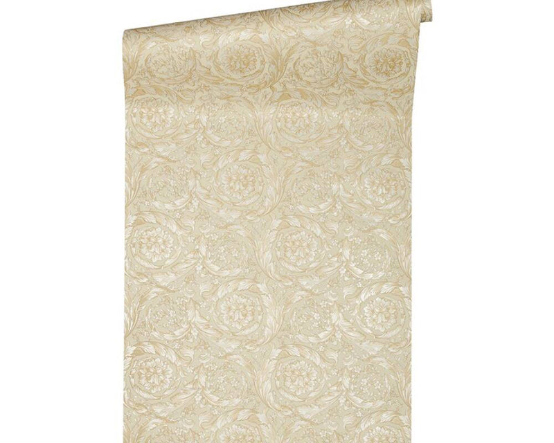 Wall covering Barocco Scroll Flowers by VERSACE -ref 935831-