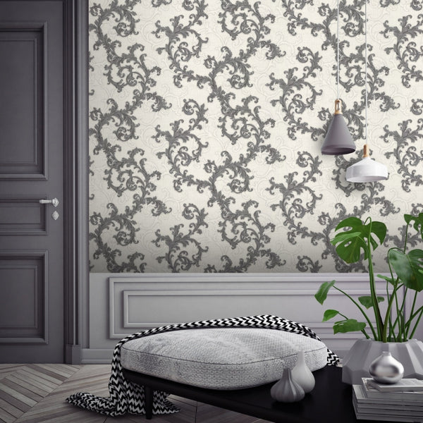 Baroque &amp; Roll wall covering by Versace -ref: 962315-